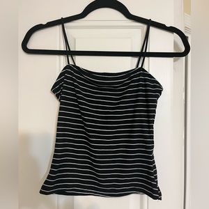Forever 21 Striped Crop Top XS
